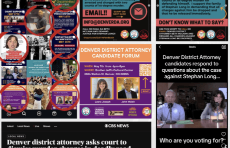 IMPACT: DISTRICT ATTORNEY - DENVER JUSTICE PROJECT OUR APPROACH DA ELECTION