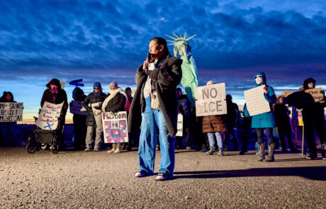 Hudson Protest